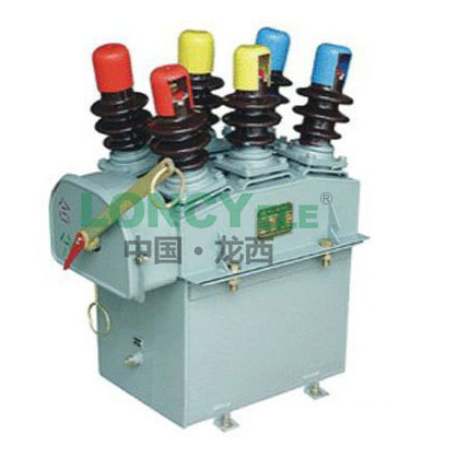DW10 high-voltage column oil circuit breaker