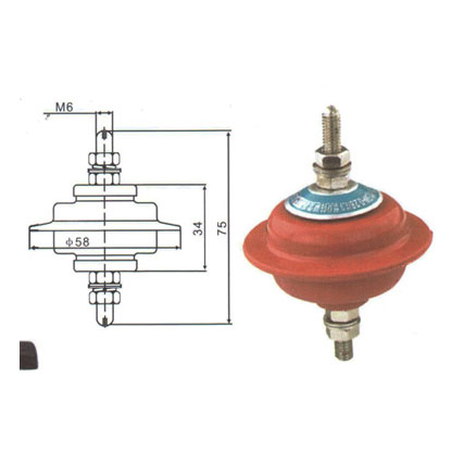 Ограничитель HY1.5W-0.5/2.6 низковольтный с оксидом цинка разрядник